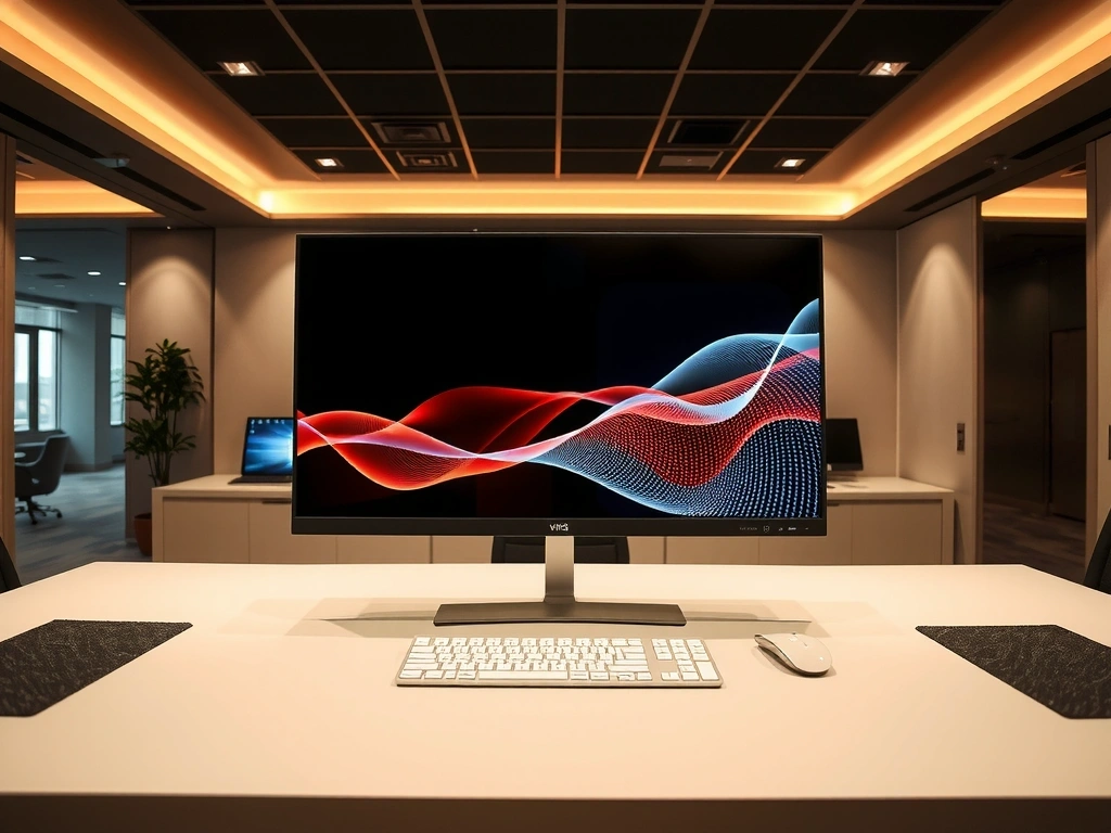 Technical data visualization concept